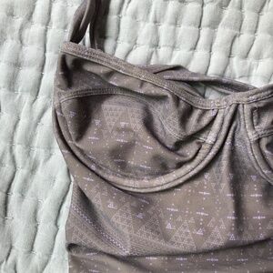 Tori Praver Swimwear one piece lace up swimsuit